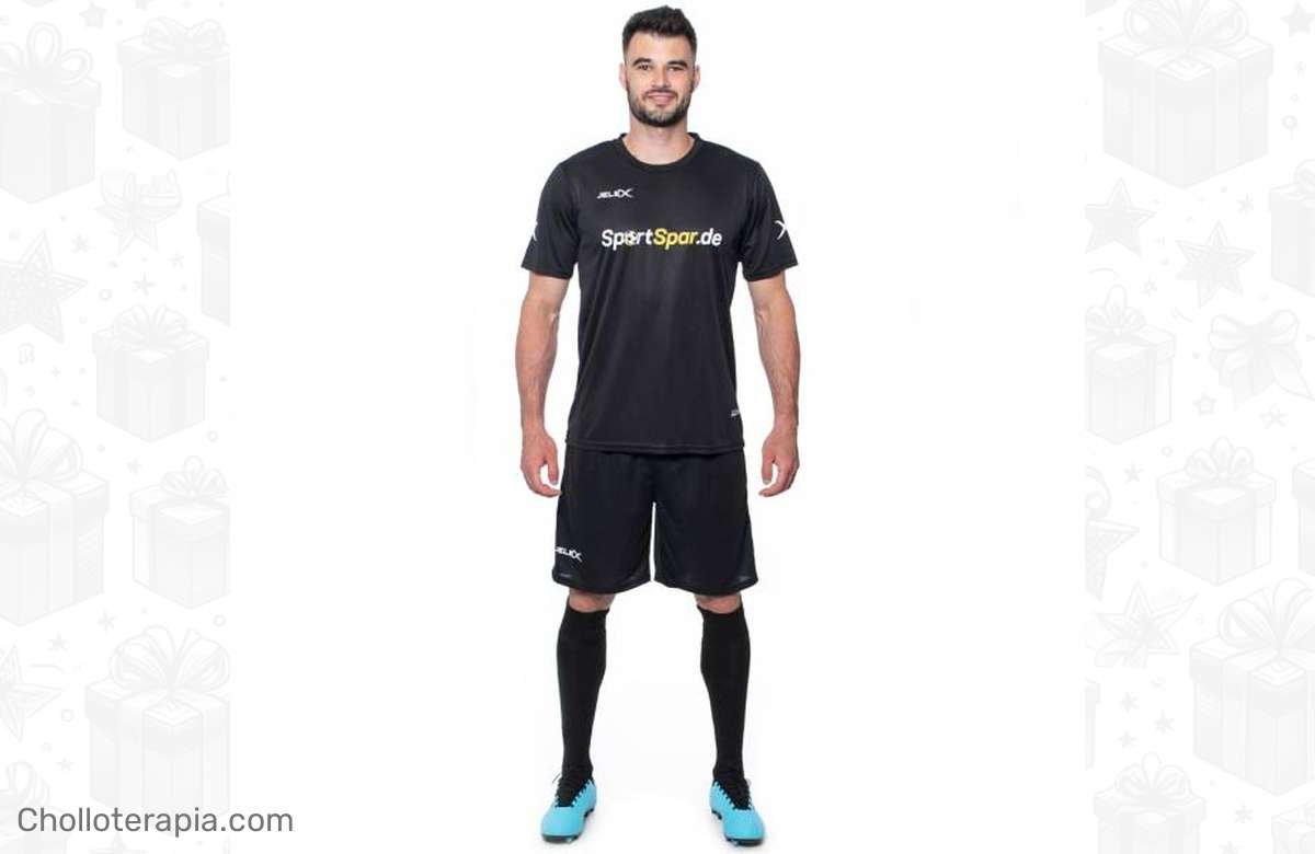 ¡Increíble descuento! Conjunto de fútbol JELEX Team 22 en negro. ¡Compra ya!