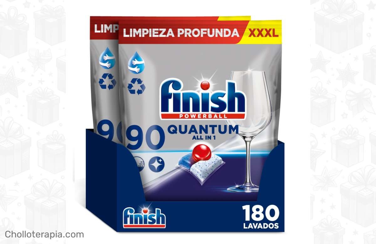 ¡Increíble oferta! 180 pastillas de Finish Powerball Quantum All in 1 a precio de ganga ¡No te lo pierdas!