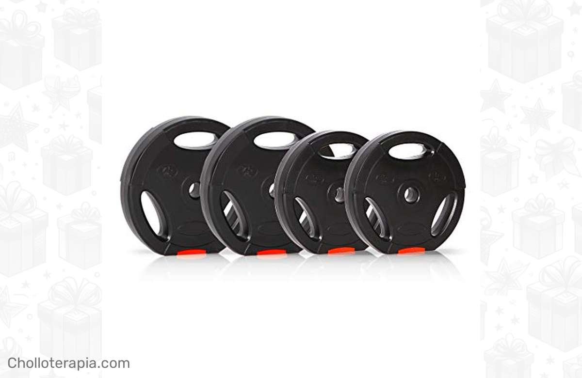 ¡Increíble oferta! Juego de 4 pesas Ultrasport para entrenamiento con peso libre. ¡No dejes escapar esta oportunidad!