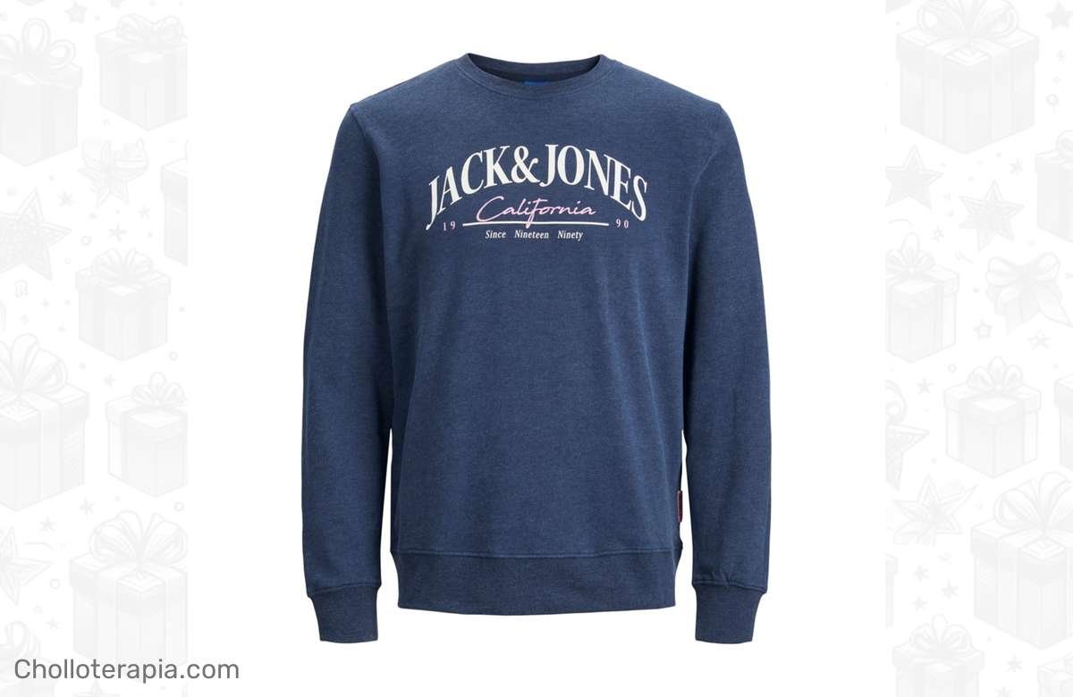 ¡Increíble oferta! Sudadera JACK&JONES con Capucha a precio de locura