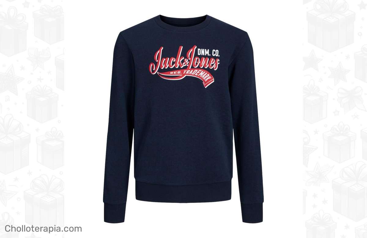 ¡La sudadera Jack & Jones que no puede faltar en tu armario! ¡Aprovecha este descuentazo!