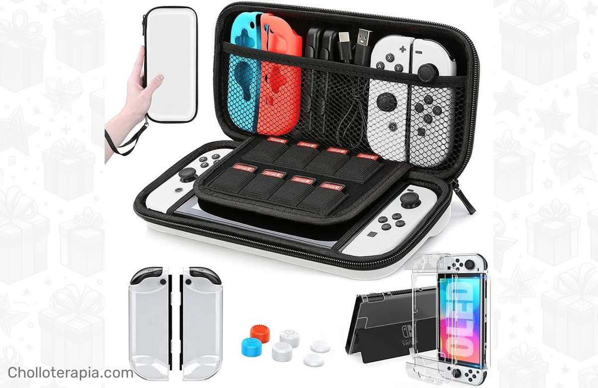 ¡Lleva tu Switch OLED al siguiente nivel con este kit de accesorios esencial!
