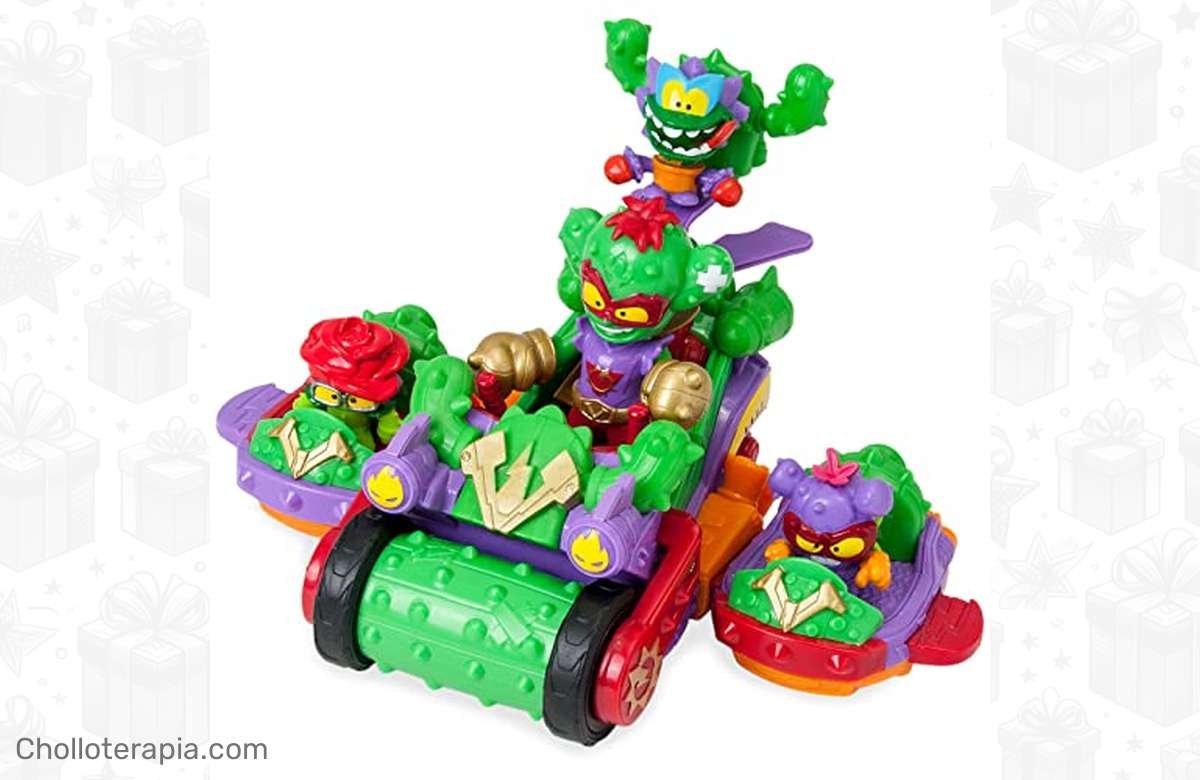 ¡Llévate el Grandioso Vehículo Supertings con 3 personajes únicos y 2 vehículos! ¡Compra ya!