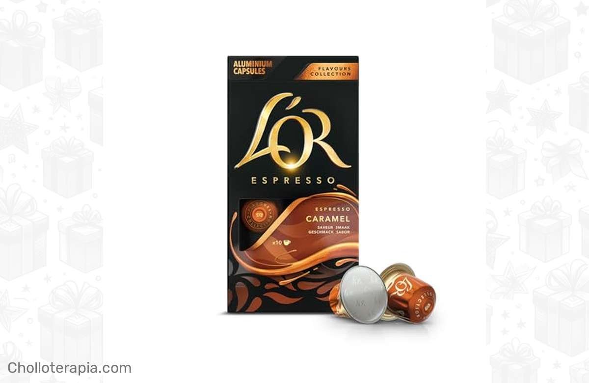 ¡Locura de precio! L’OR Espresso Café Cápsulas Caramelo a precio de regalo. ¡Aprovecha ya!