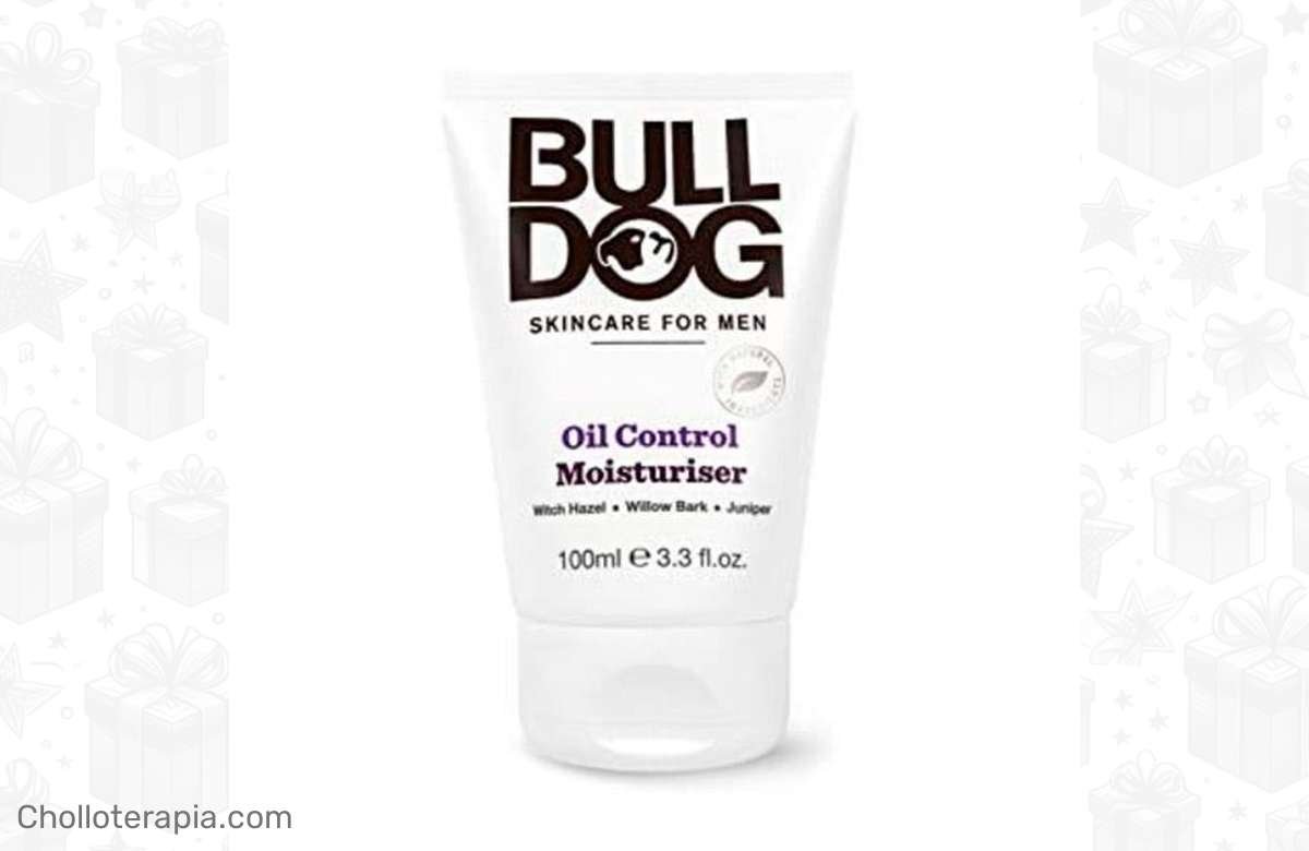 ¡Luce radiante y sin brillos con el increíble descuento de Bull dog Oil Control Moisturiser!