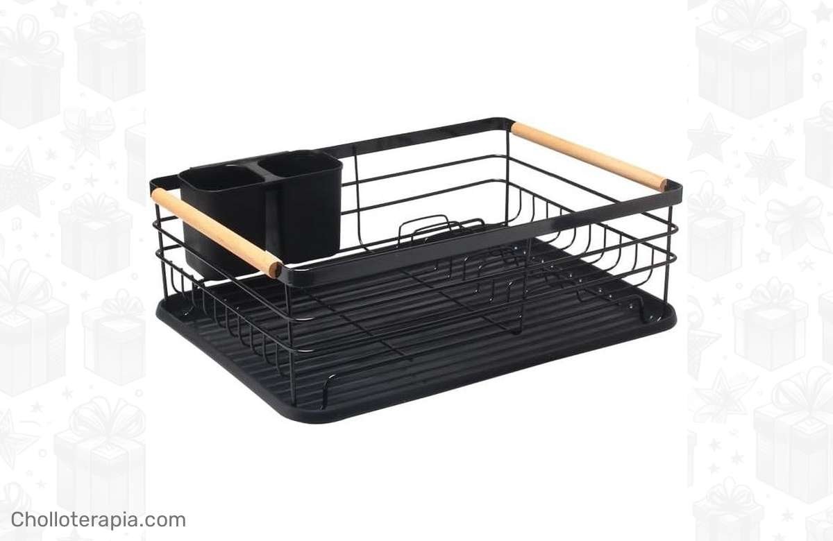 ¡Mantén tu cocina impecable sin esfuerzo y a precio de ganga con nuestro escurreplatos de cocina!