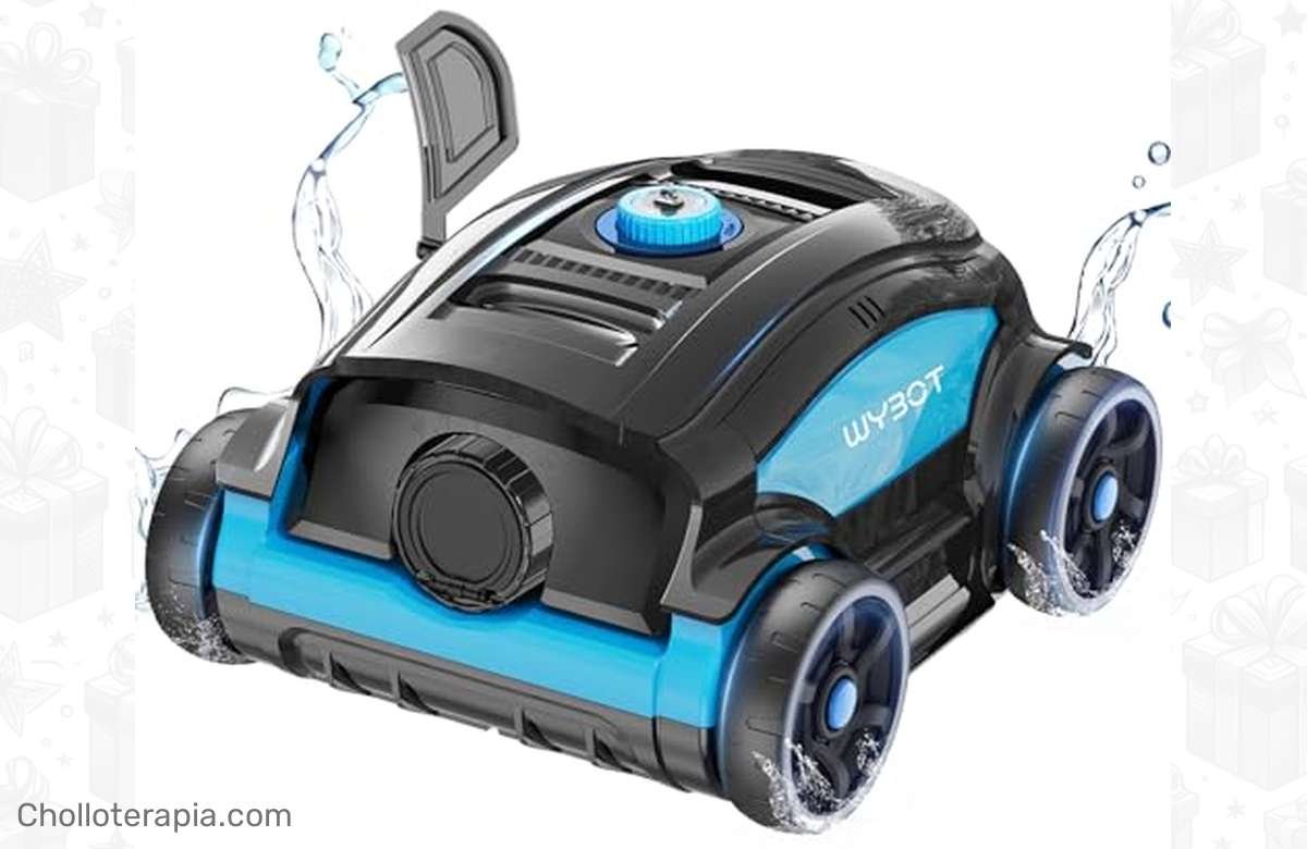 ¡Mantén tu piscina siempre impecable sin esfuerzo con el WYBOT Robot limpiafondos, ahora sin cables!