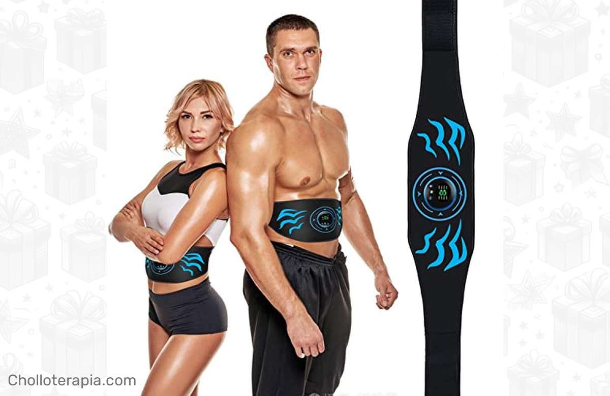 ¡Marca abdominales de acero con este electroestimulador al 70% off!