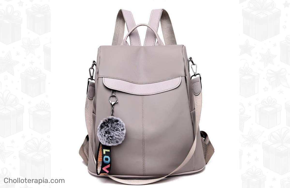 ¡Mochila Oxford impermeable: perfecta para mujeres con estilo!