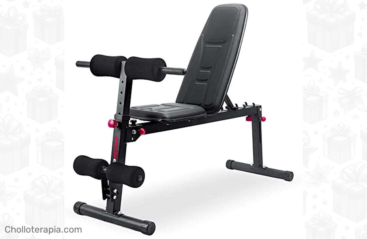 ¡No busques más! El Ultrasport TR-5 Pro Compact, el banco de musculación plegable que cambiará tu vida fitness.
