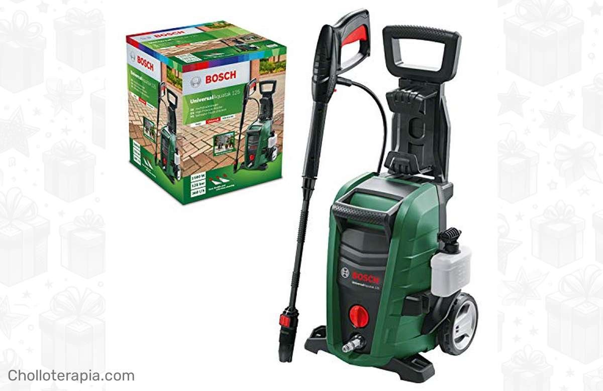 ¡No dejes escapar esta oferta única! Hidrolimpiadora Bosch Home and Garden UniversalAquatak 125 con 1500W de potencia y 125 bares de presión. Aprovecha ahora y consigue una limpieza impecable en tu hogar.
