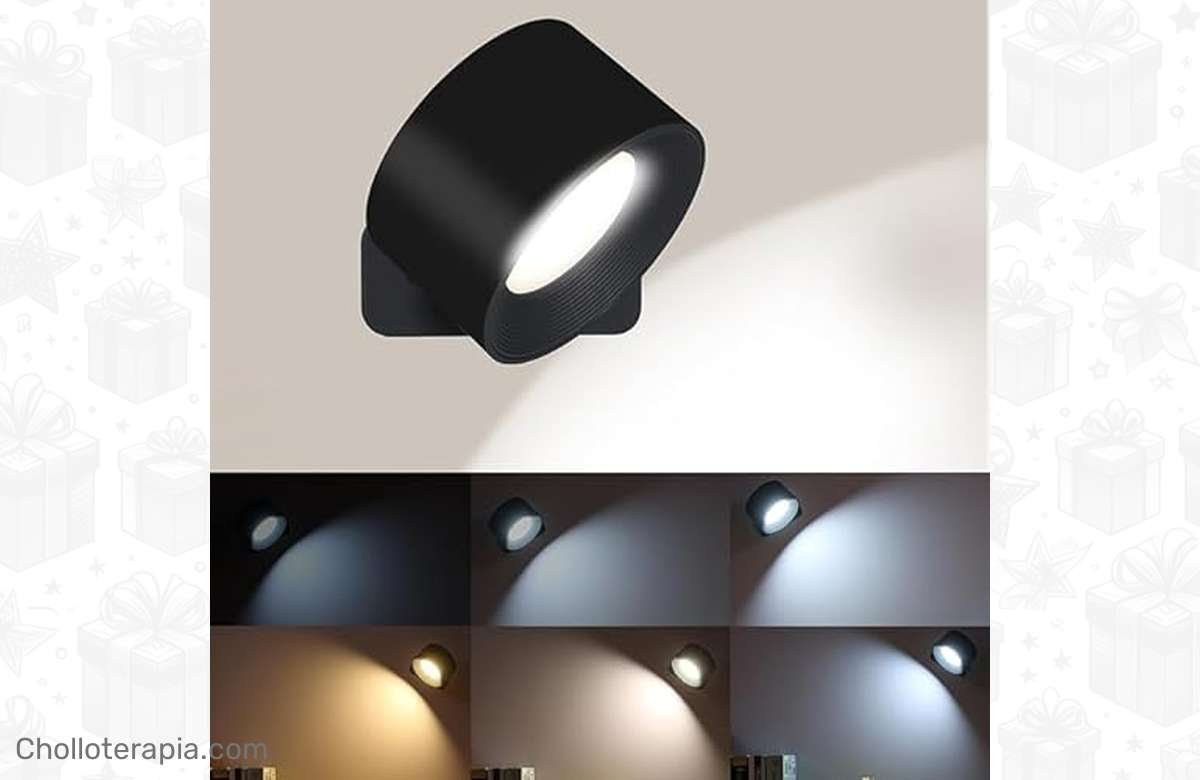 ¡No dejes escapar esta oportunidad única! Lámpara de Pared Regulable con Control Táctil. ¡Ilumina tu hogar como nunca antes!