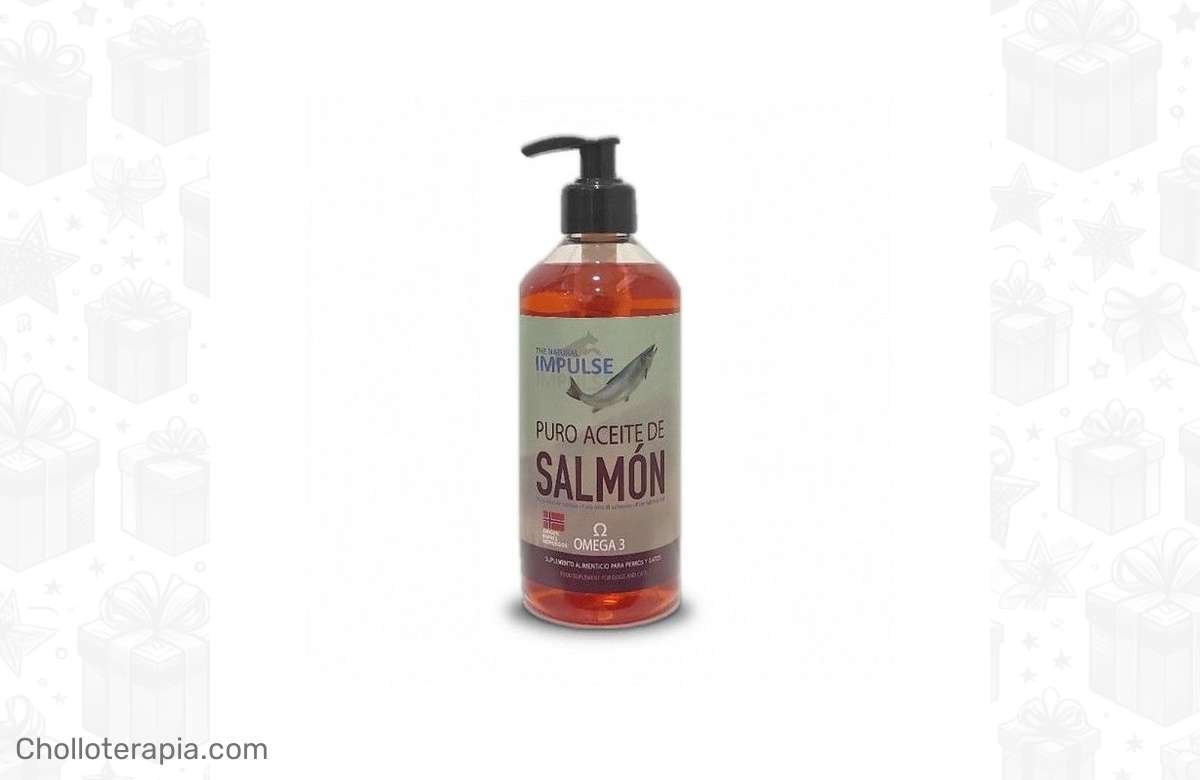 ¡No dejes pasar esta ganga de Aceite de Salmón The Natural Impulse para consentir a tu mascota!