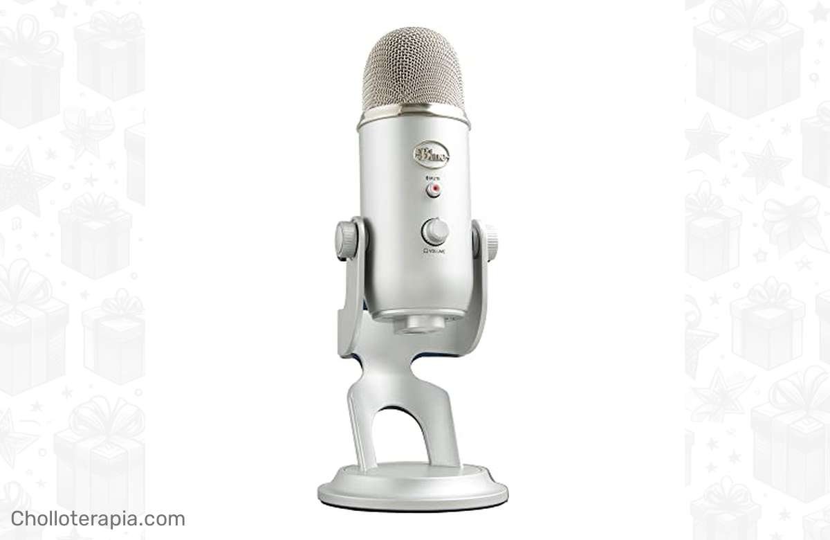 ¡No dejes pasar esta oportunidad! Llévate el increíble Micrófono USB profesional Yeti de Logitech a un precio espectacular.