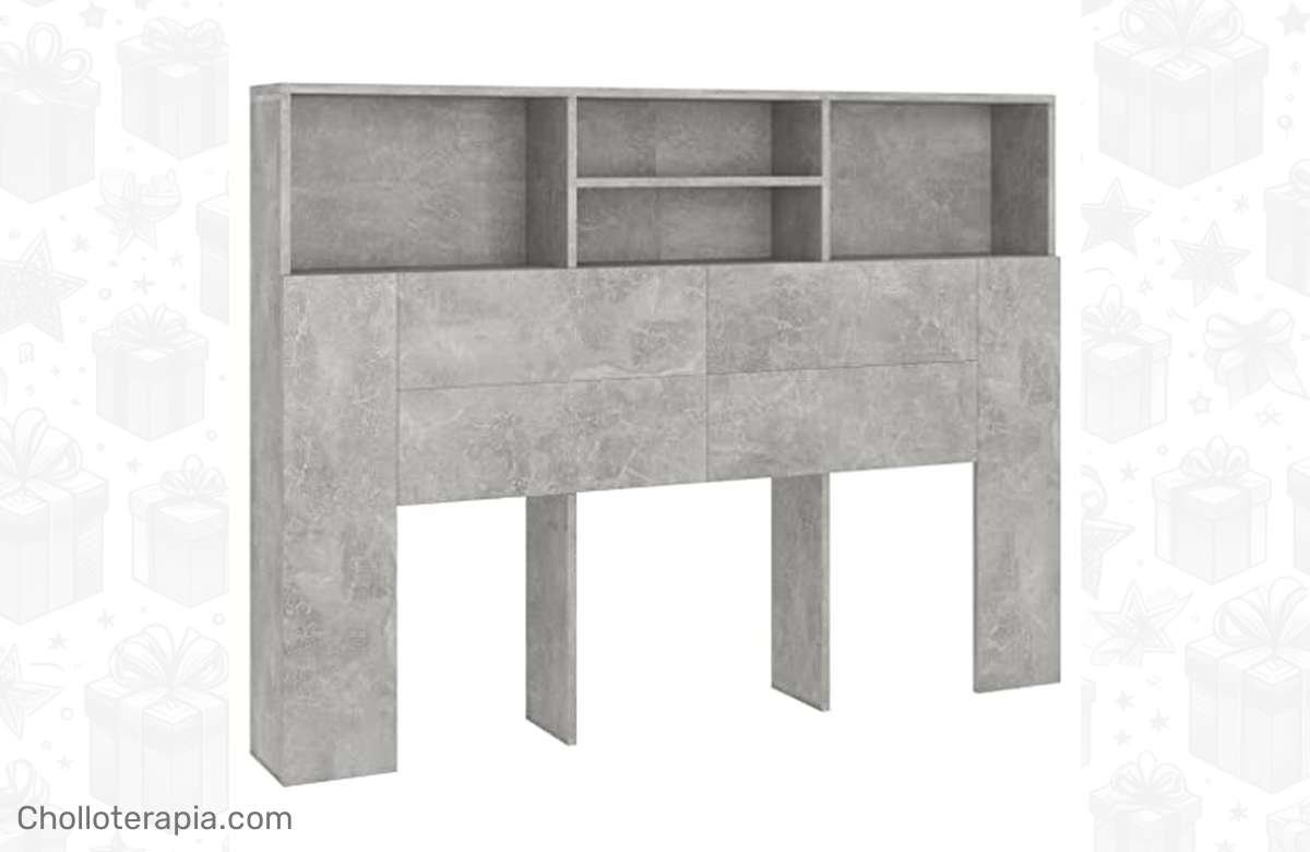 ¡No dejes pasar esta oportunidad! Renueva tu dormitorio con este increíble mueble cabecero con almacenaje