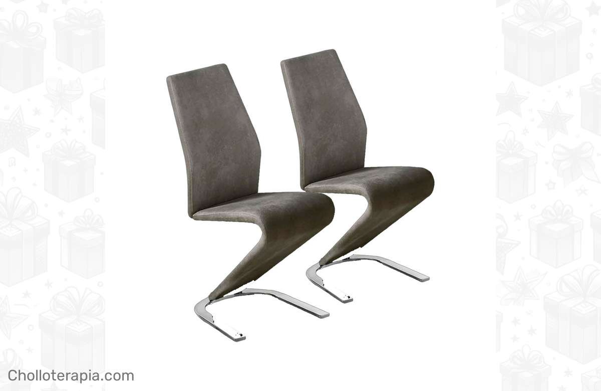 ¡No dejes pasar esta oportunidad única! Pack de 2 sillas Rin tapizado Jarama Marengo a precio de chollo. ¡Aprovecha ya!