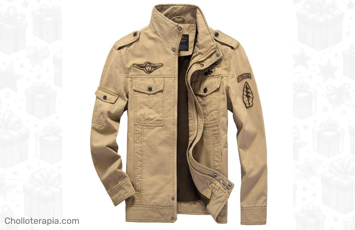 ¡No dejes pasar esta oportunidad única en el 2023! Obtén ya tu chaquetón MA-1 táctico de piloto alucinante, el complemento perfecto para hombres con estilo