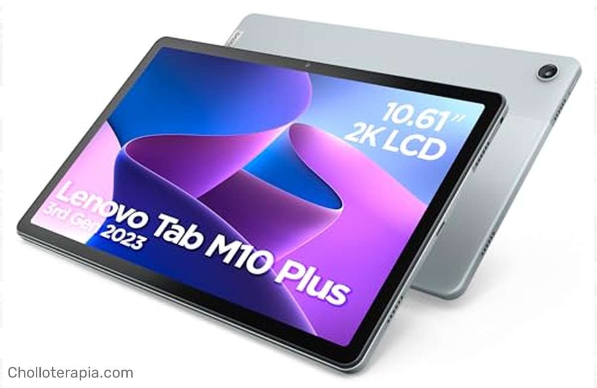 ¡No te lo pierdas! Lenovo Tab M10 Plus 2023 – ¡la mejor tablet con 128GB ampliables hasta 1TB!