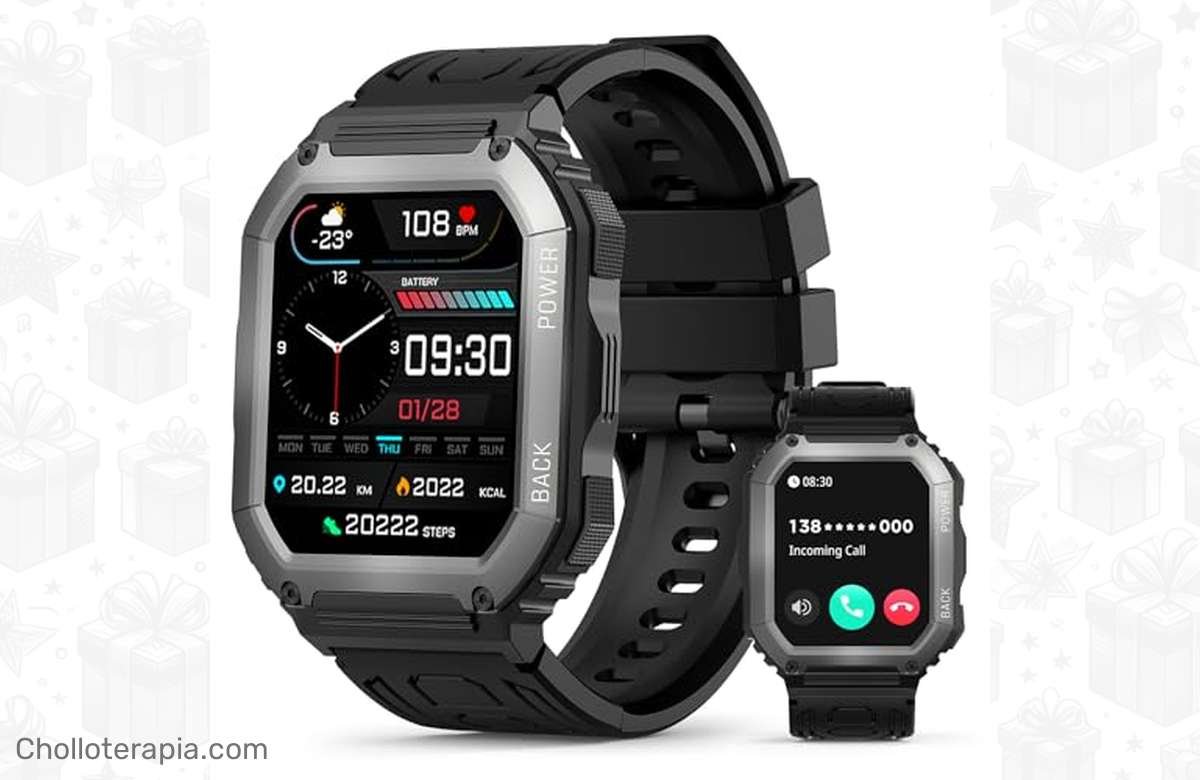 ¡No te lo pierdas! Reloj Inteligente Hombre Mujer con Llamadas al 60% de descuento. ¡Aprovecha ahora!