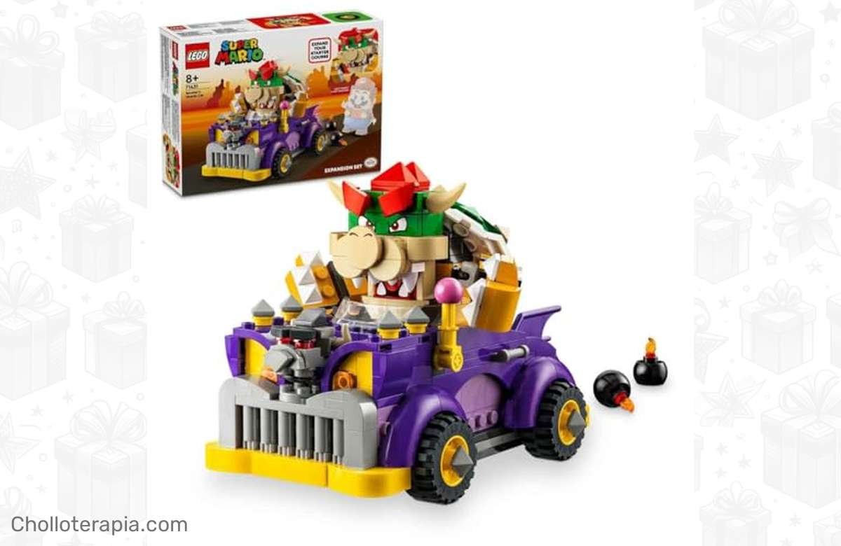 ¡No te pierdas esta ganga! LEGO Super Mario Set de Expansión: Coche Monstruoso de Bowser con Figura del Personaje