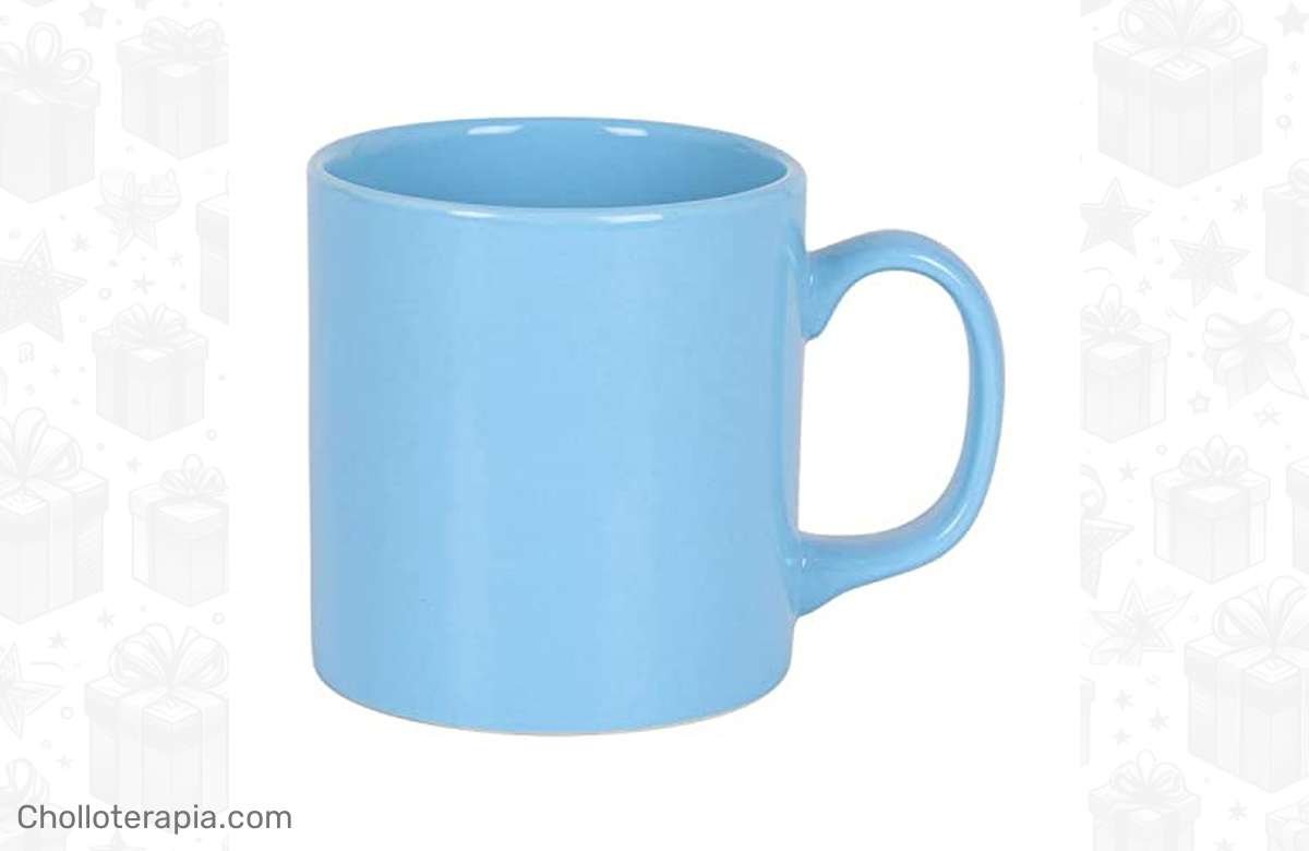 ¡No te pierdas la oferta de la taza BigBuy Home azul con envío gratuito!