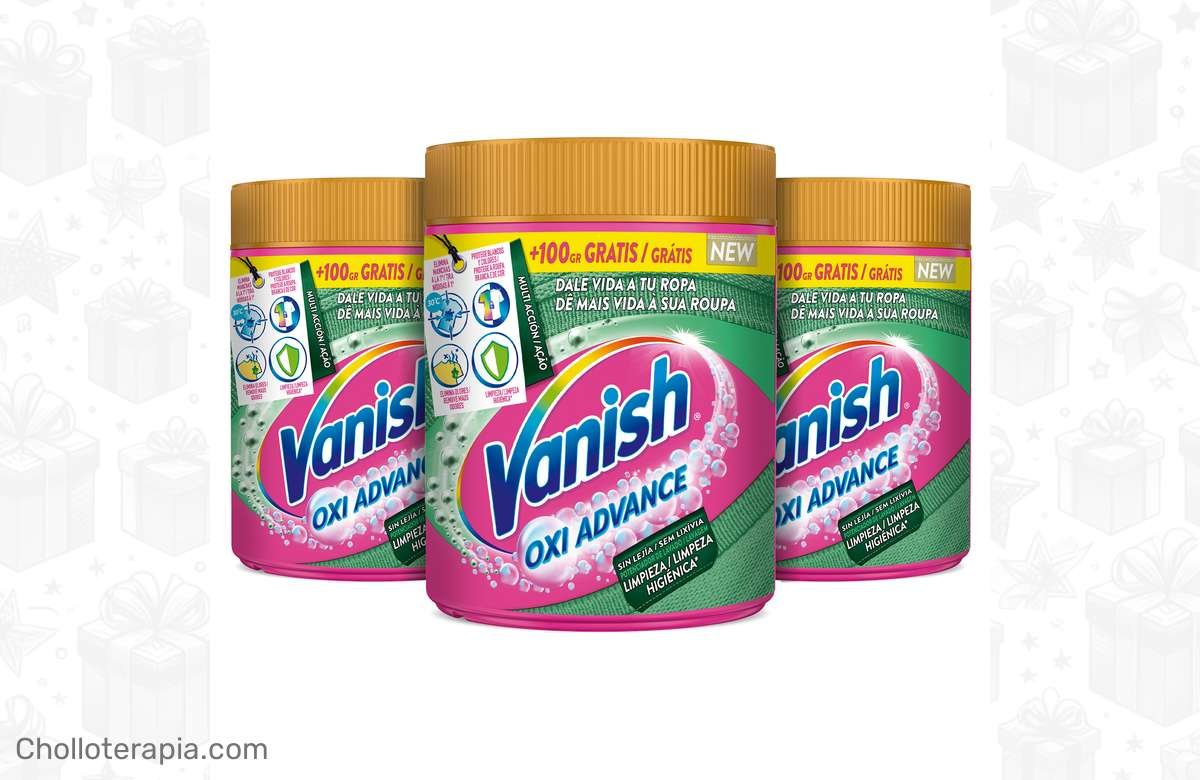 ¡No te pierdas la oferta única de Vanish Oxi Advance Higiene! ¡Tu ropa no volverá a ser la misma!