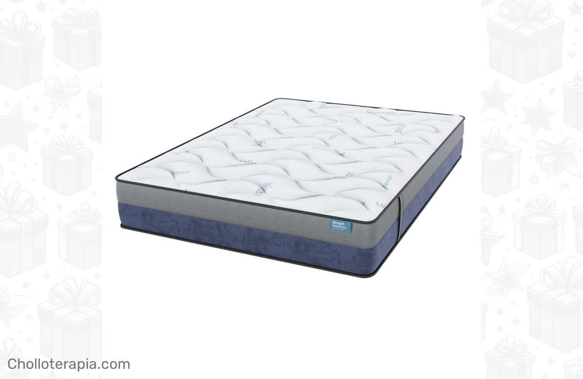 ¡No te pierdas la oportunidad de llevarte el colchón HR Viscoelástico Viscogel Excellence Titanium Dream Confort Multicapa a precio de infarto!