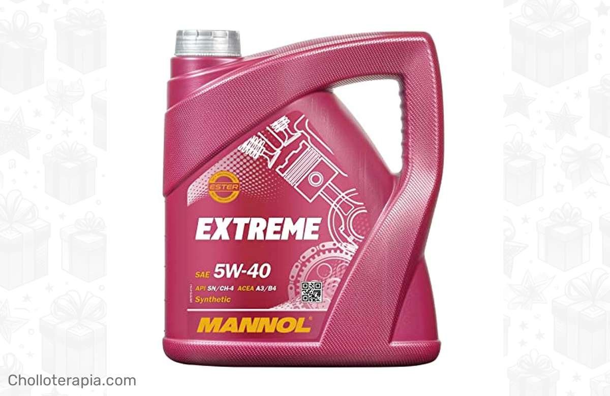 ¡No te quedes sin él! Oferta única: MANNOL Extreme 5 W-40 API SN/CF con súper descuento. ¡Aprovecha ya!