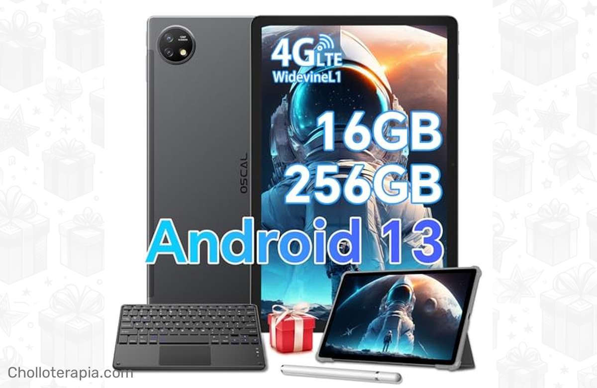¡No te quedes sin el mejor descuento! Ahorra un 55% en la Tablet OSCAL PAD16(2024) de 10 Pulgadas. ¡Conectividad y rendimiento garantizados!
