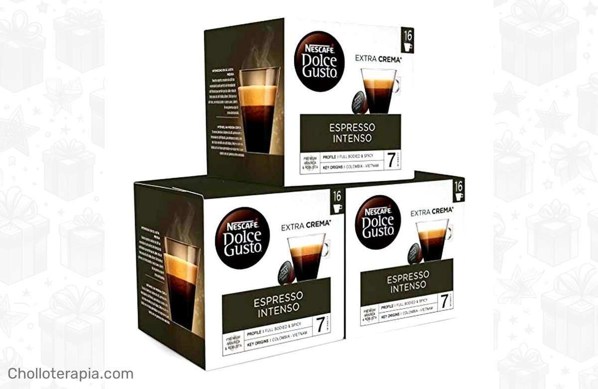 ¡No te quedes sin el pack de 48 cápsulas de café intenso DOLCE GUSTO a precio de risa!