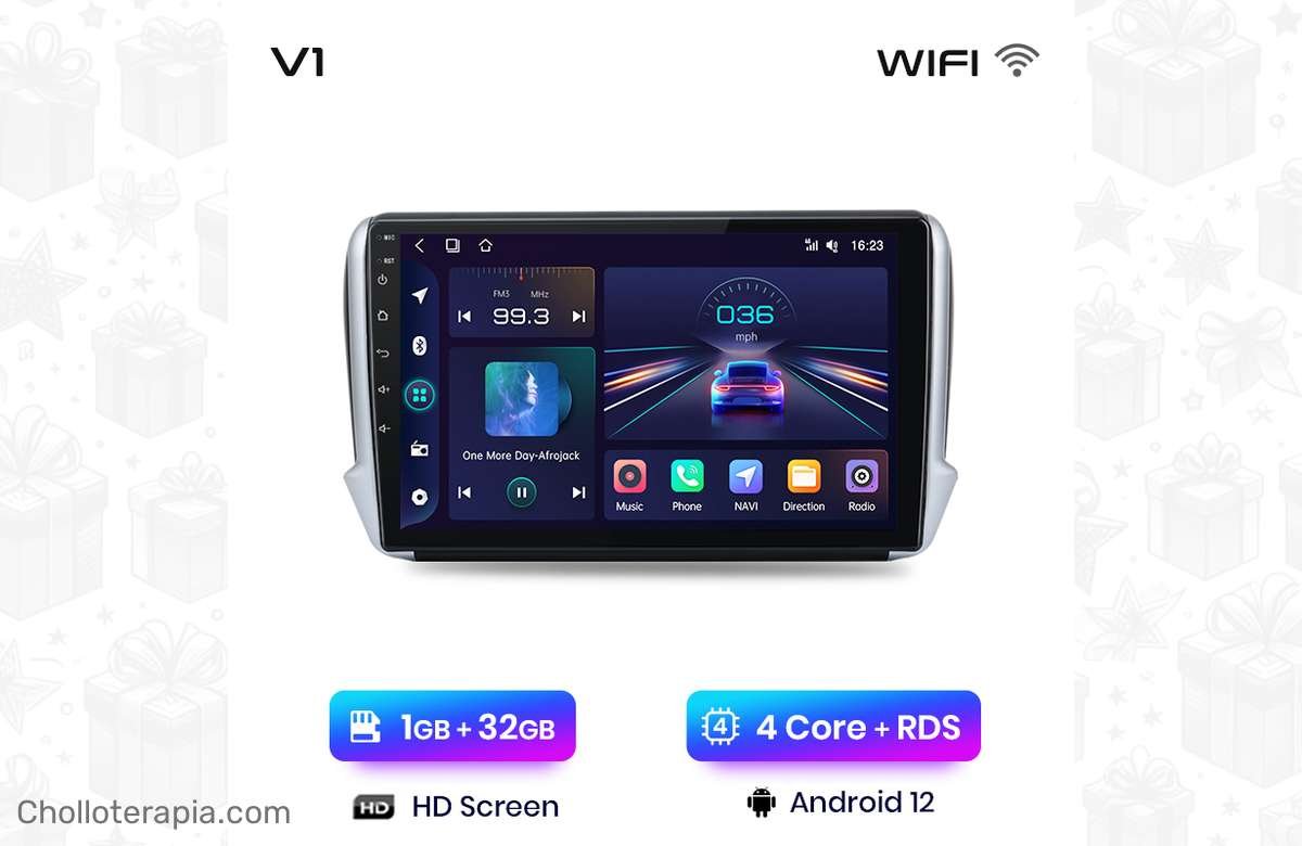 ¡No te quedes sin la mejor oferta de Radio Junsun Android 12 para Peugeot 2008! ¡Aprovecha ya!