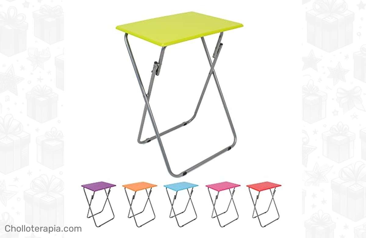 ¡No te quedes sin la mesa plegable portátil de madera perfecta para tu terraza!