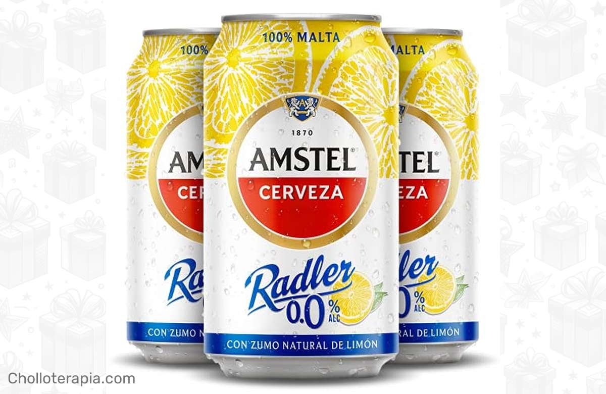 ¡No te quedes sin tu Pack de 24 x 33cl de Amstel Radler 0,0 Cerveza Limón Sin Alcohol! ¡Irresistible oferta que no puedes dejar pasar!