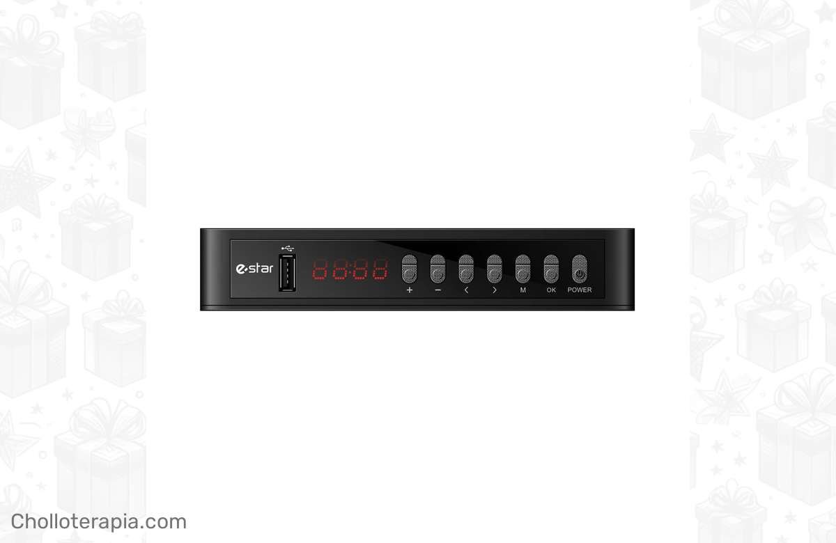 ¡No te quedes sin tu Receptor de TDT HD E-STAR UHD con salida HDMI DVB-T2 a precio de locura en electrónica!