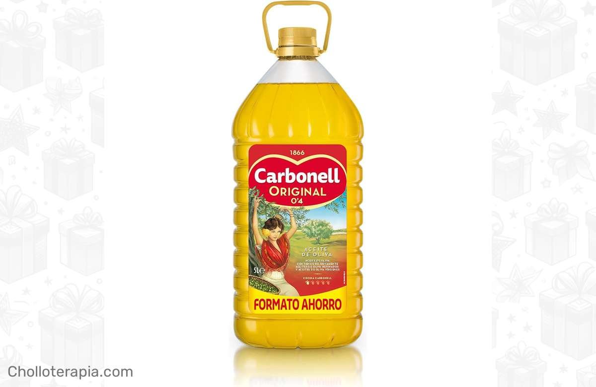 ¡No te quedes sin tu chollo! Aceite de Oliva Carbonell 0.4º – Garrafa 5L