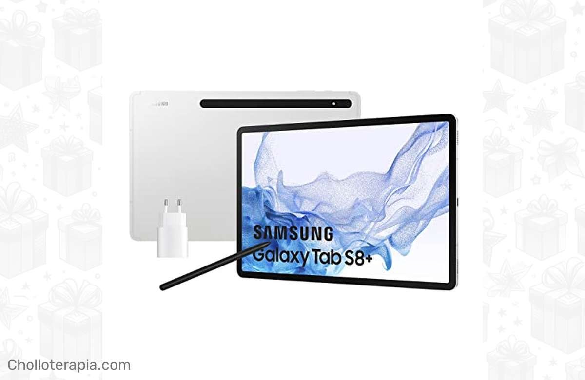¡Oferta Increíble! Samsung Galaxy Tab S8+ de 12,4 con cargador. ¡No te lo pierdas!