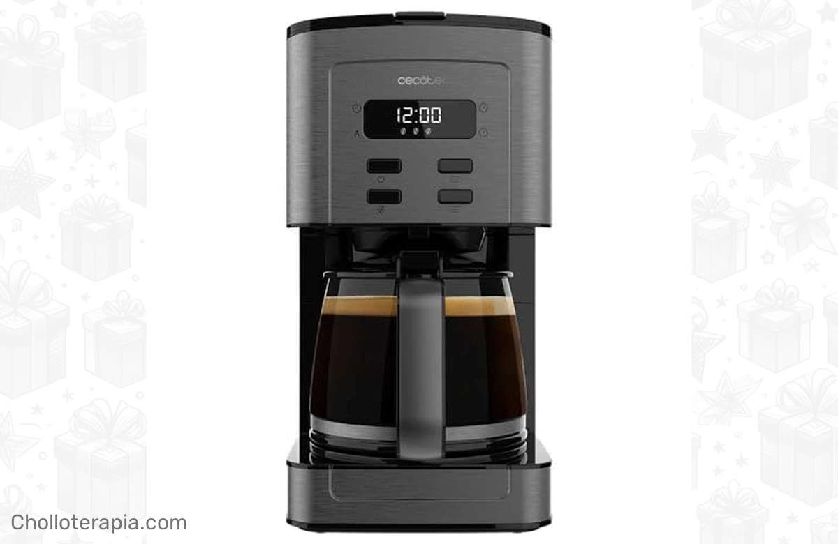 ¡Oferta Top: Cafetera de Goteo Cecotec Coffee 56 Time! ¡Programa tu café y disfruta de 12 tazas!