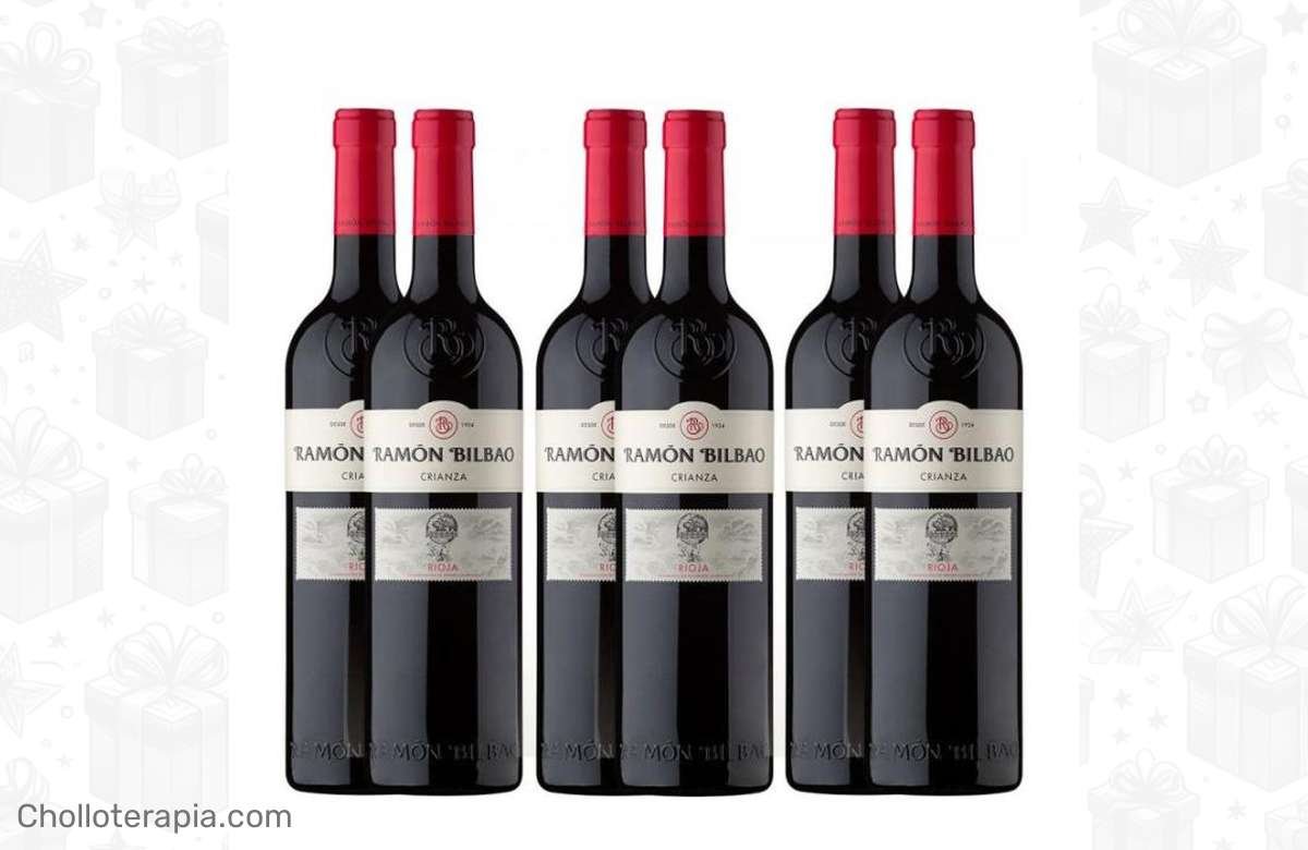 ¡Oferta bomba! Pack 6 Ramon Bilbao Crianza con descuento increíble. ¡Corre que vuelan!