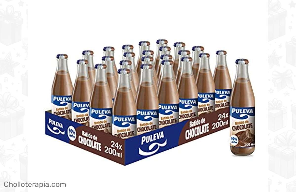 ¡Oferta bomba! Puleva Batido de Chocolate Vidrio 24x200ml a precio de remate. ¡No te quedes sin el tuyo!