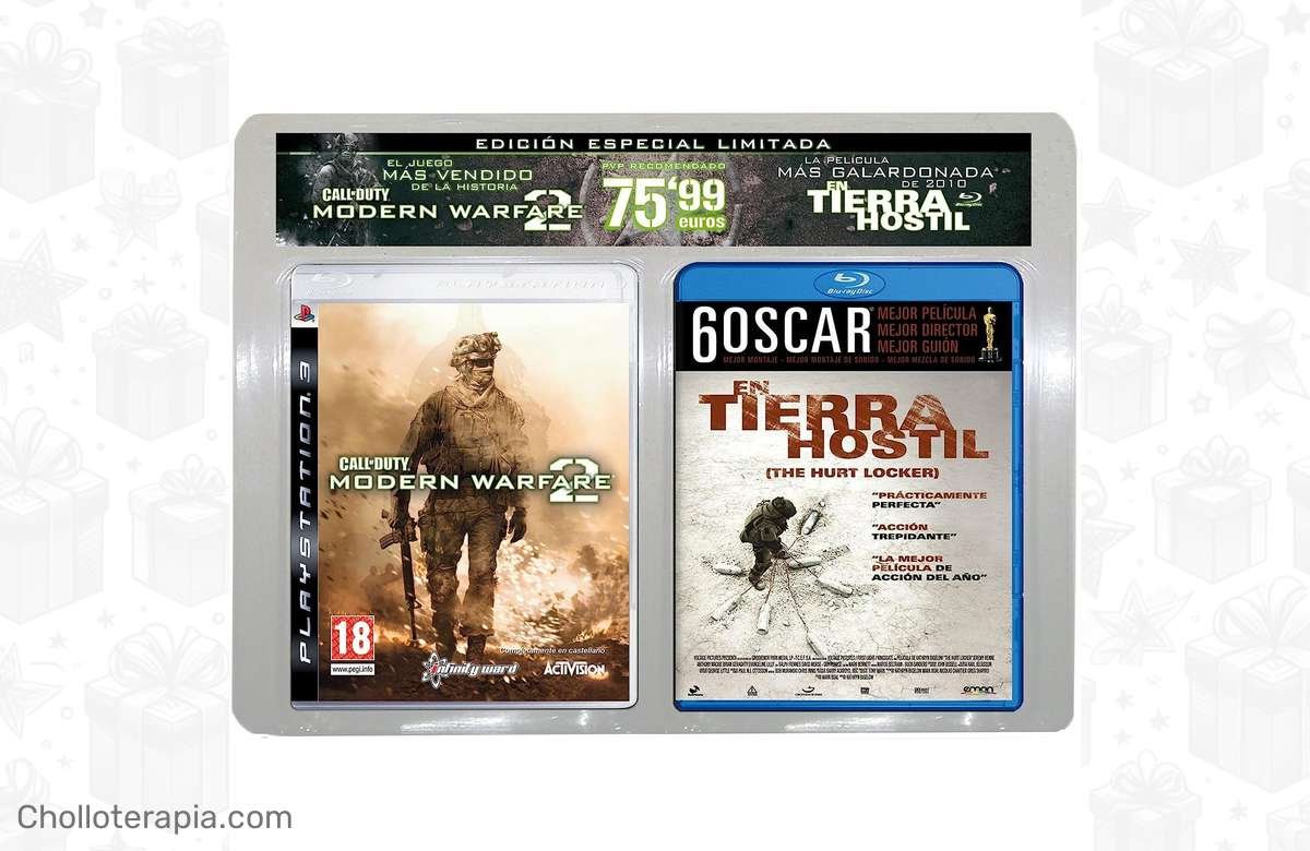 ¡Oferta exclusiva: Call Of Duty Modern Warfare 2 + Película En Tierra hostil en Blu-ray a precio de regalo!