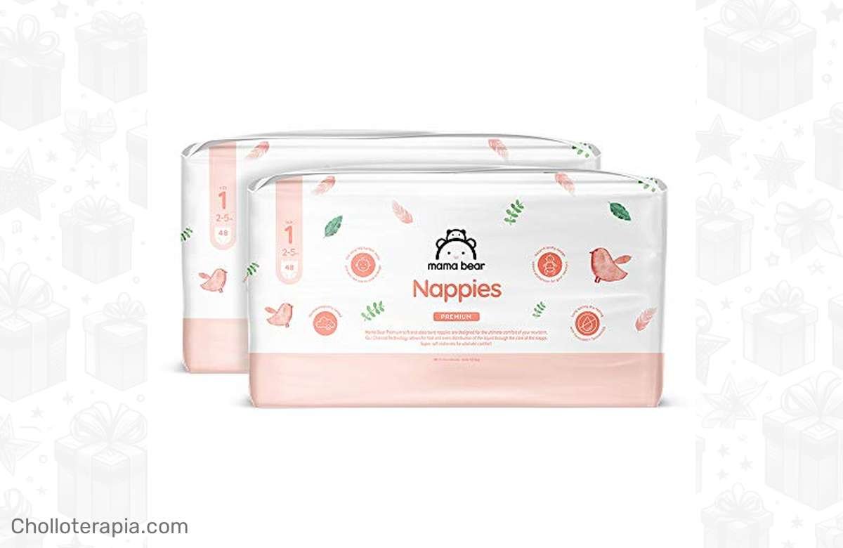 ¡Oferta exclusiva! Mama Bear – Pañales premium Talla 1, 96 Unidades. ¡Ahorra ya!