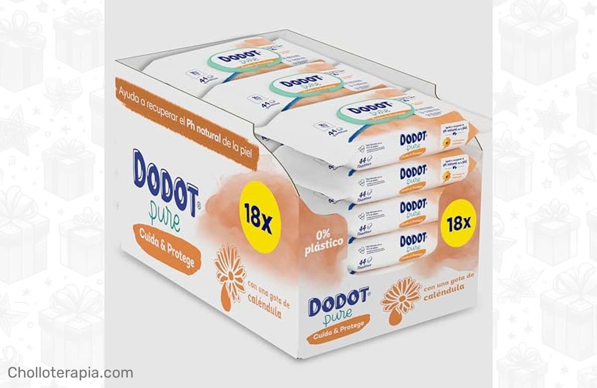 ¡Oferta exclusiva! Toallitas Dodot Pure, el mejor cuidado para tu bebé