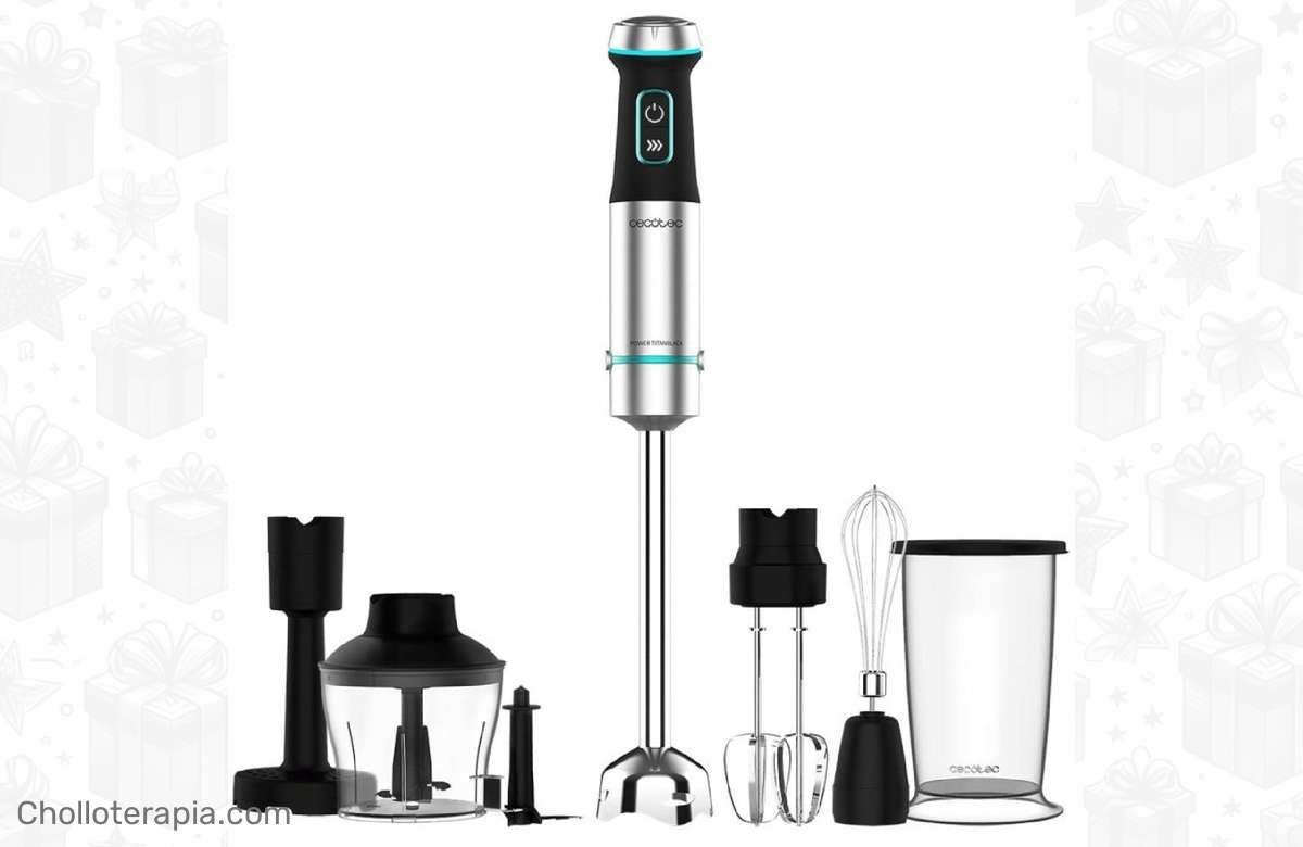¡Oferta increíble! Batidora Power TitanBlack 1200 XL a precio de locura