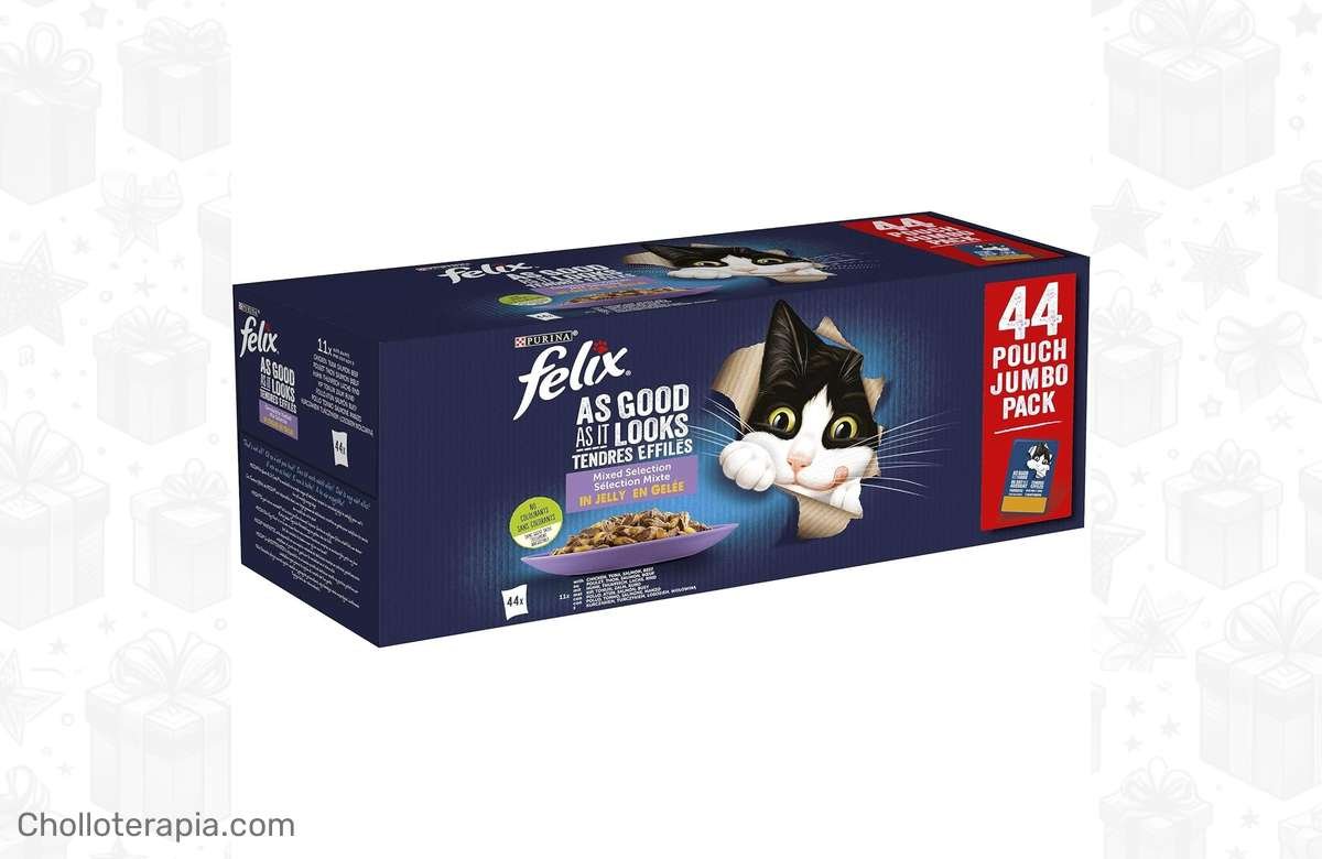 ¡Oferta inigualable para consentir a tu gato! ¡44 sobres de PURINA® FELIX® Fantastic a precio mínimo! ¡No te lo pierdas!
