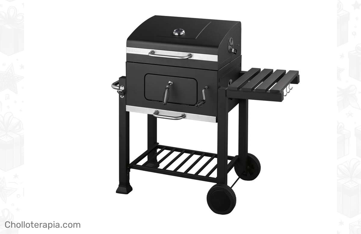 ¡Oferta única! Barbacoa de carbón a precio irresistible
