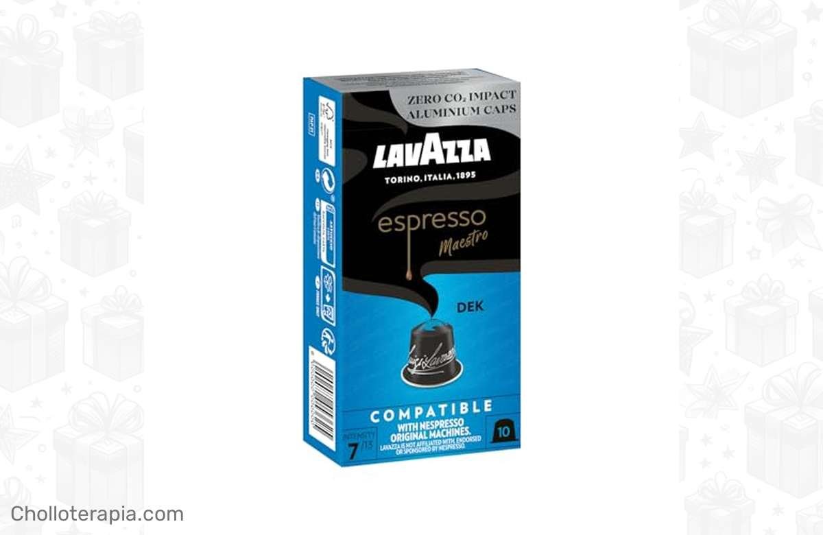 ¡Oferta única! Café Lavazza Espresso Maestro Dek por solo 10 cápsulas. ¡Despierta tus sentidos!