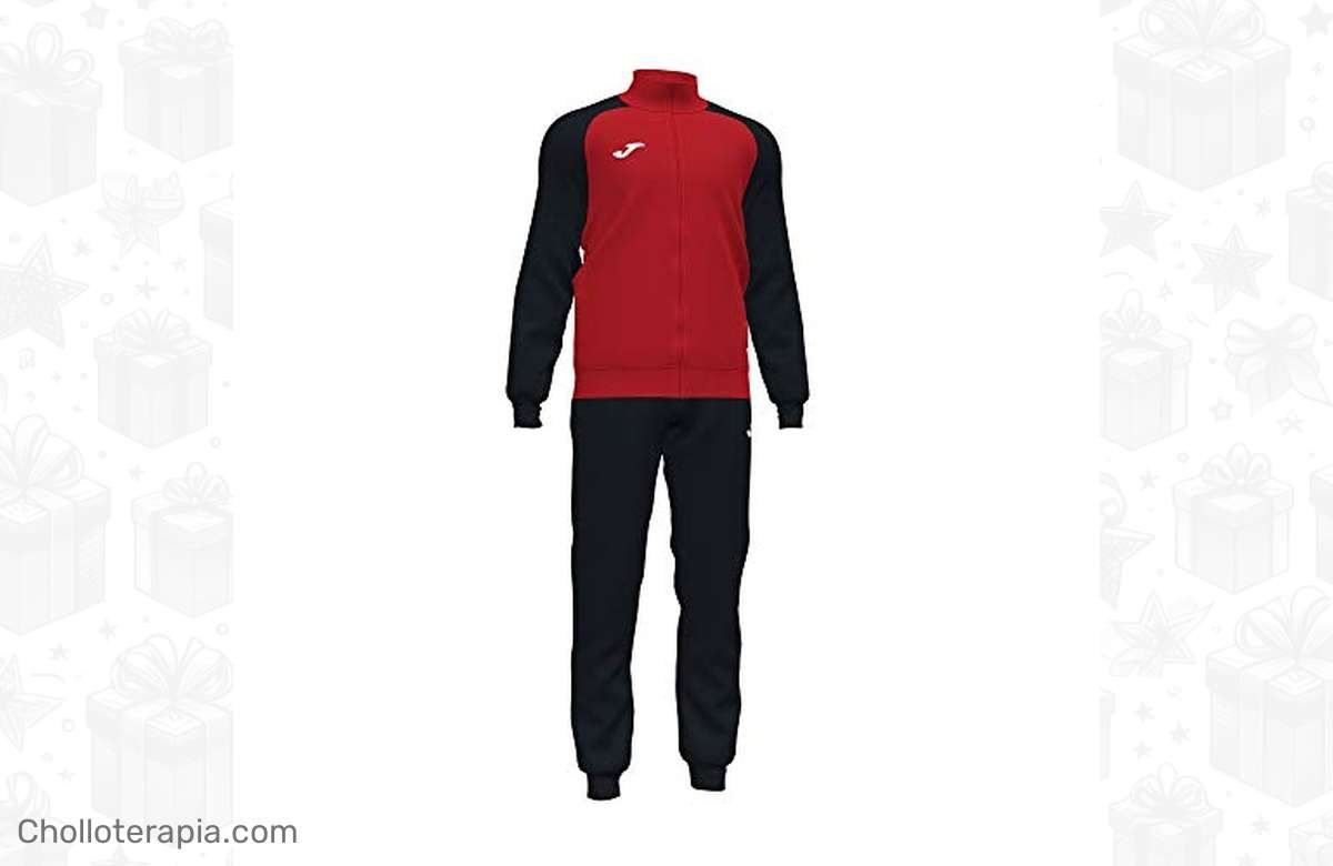 ¡Oferta única! Chándal Joma Academy IV Rojo-negro a precio de locura. ¡Corre que vuelan!