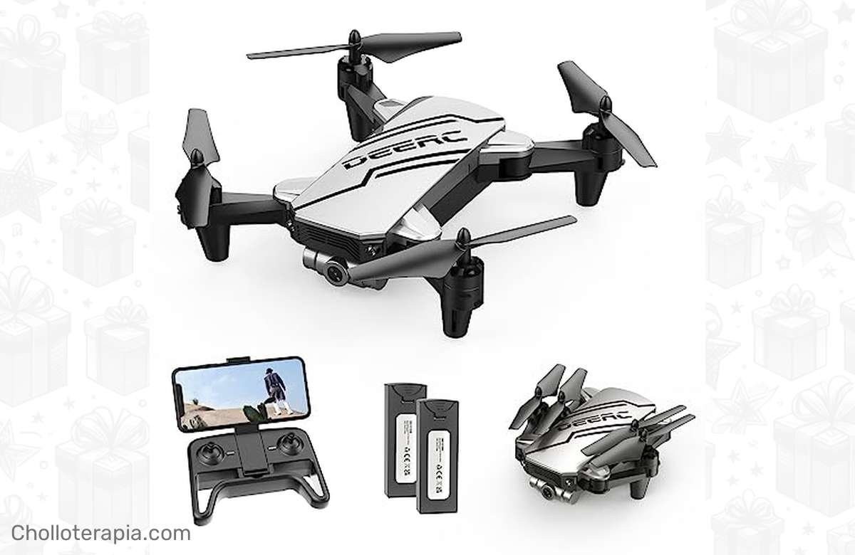 ¡Oferta única! Dron DEERC D20 Mini con cámara HD y control remoto ¡Descuento del 60%!