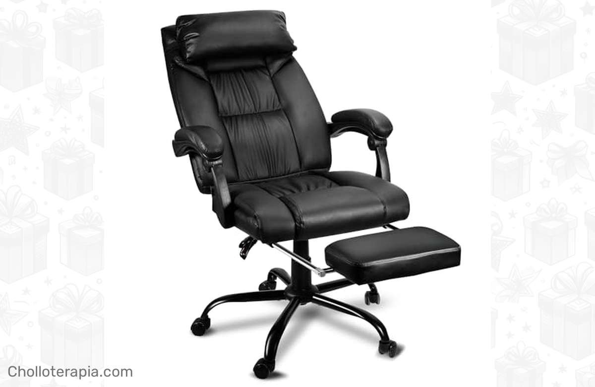 ¡Oferta única! Silla de oficina ejecutiva con 30% off, ¡trabaja con estilo y confort!