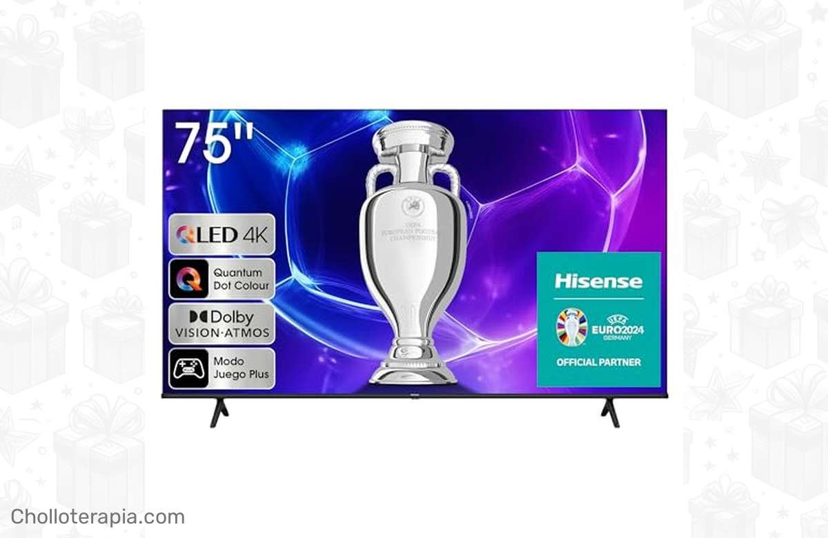 ¡Ofertón! Hisense TV 75E7KQ – ¡75 de pura calidad!